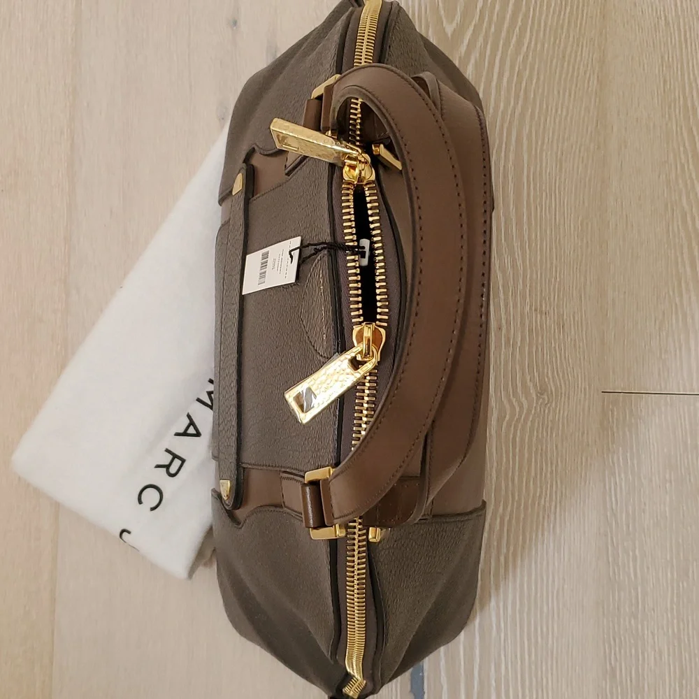 NWT Marc Jacobs The Crosby Bowery Satchel in Slate